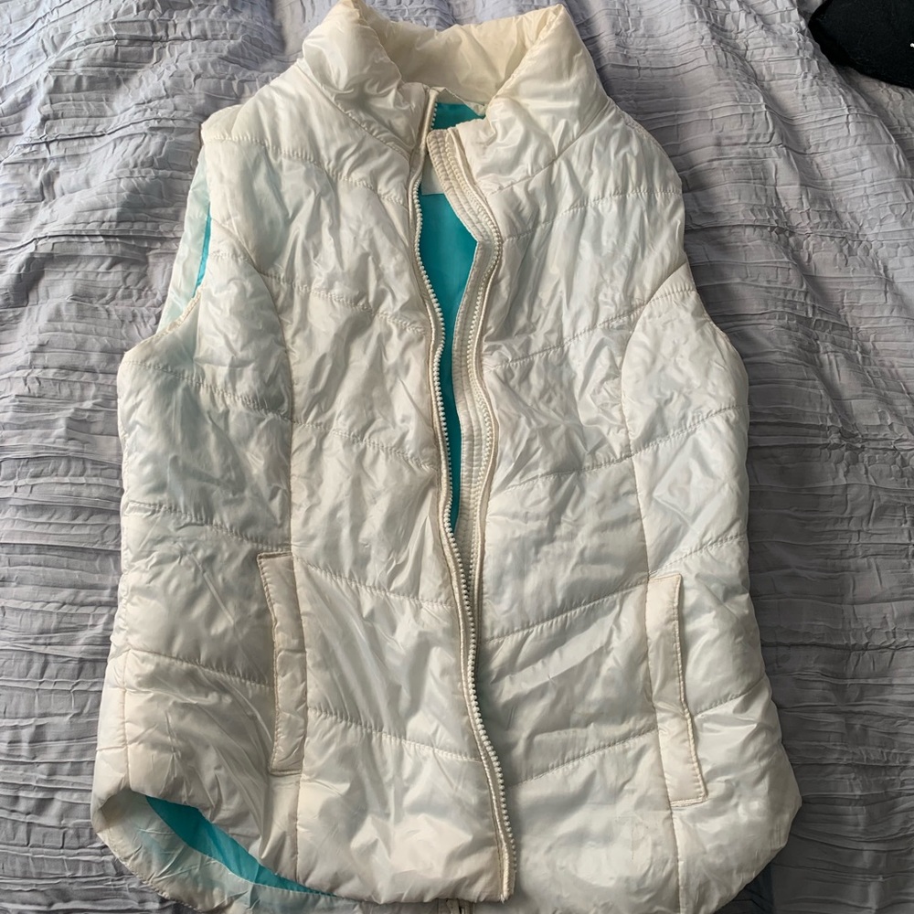 white vest